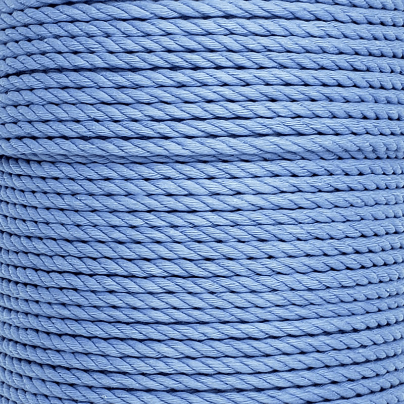 blue cotton twisted rope