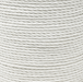 spun polyester macrame white rope