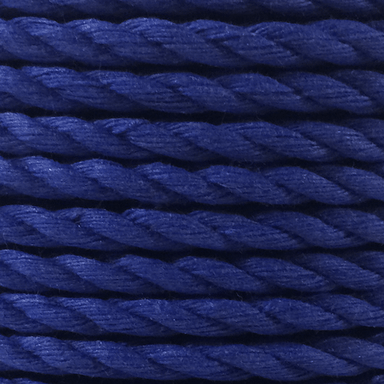 blue cotton twisted rope