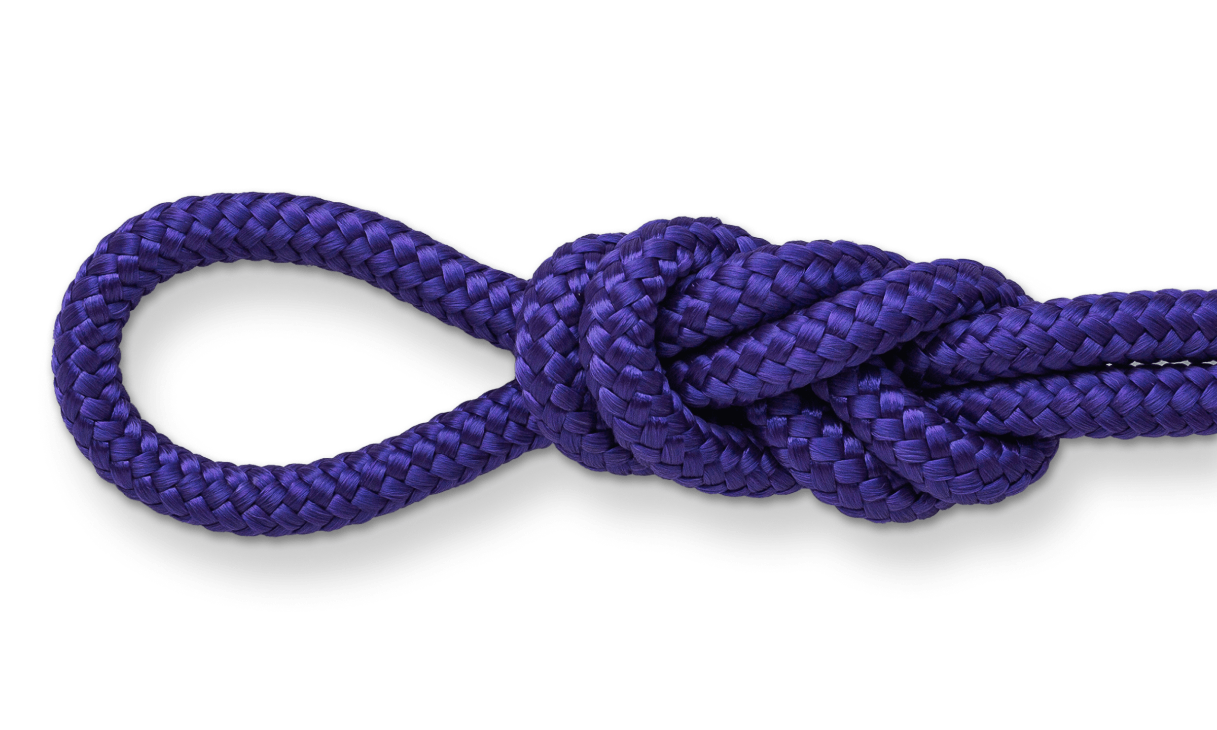 purple diamond braid polypro rope