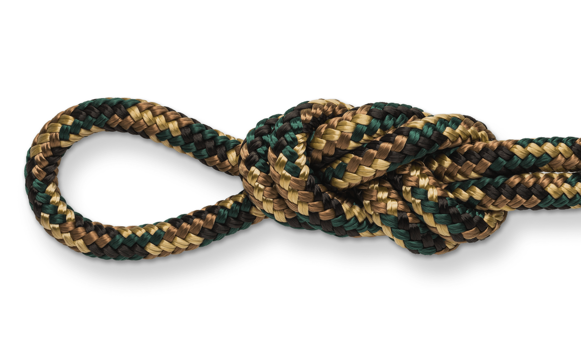 camouflage double braid nylon rope 