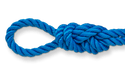 3-strand twisted royal blue rope
