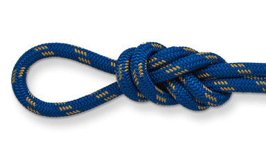 8mm Nylon accessory cord blue and gold