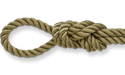 3-strand twisted gold rope