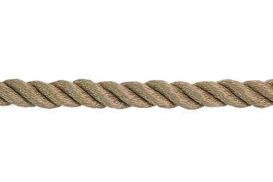 3 strand twisted polyester tan rope, twisted polyester tan rope, polyester tan rope