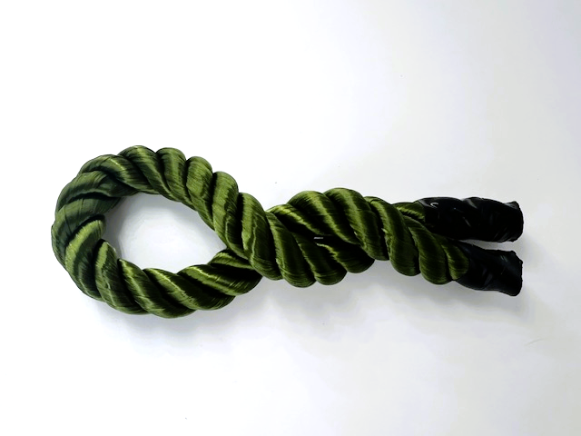 olive green twisted rope