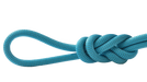 Unity 7.8mm Sapphire Climbing Rope, 70M (230 Feet) Bag knot detail
