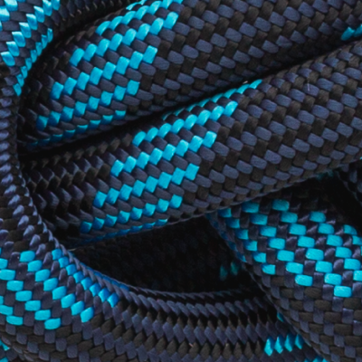MAXIM Glider 9.9mm Dynamic Climbing Rope - Milky Way (Bi-Pattern) x 128 Feet