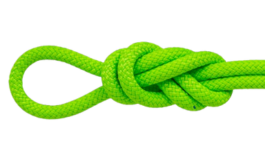 km max static rope safety green