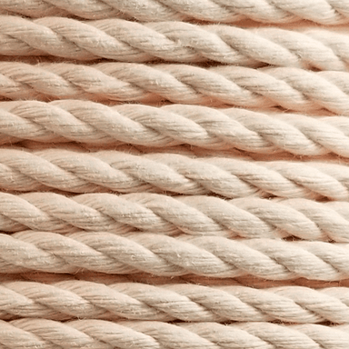 pink cotton twisted rope