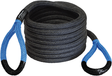 7/8" Power Stretch recovery rope with blue eyes