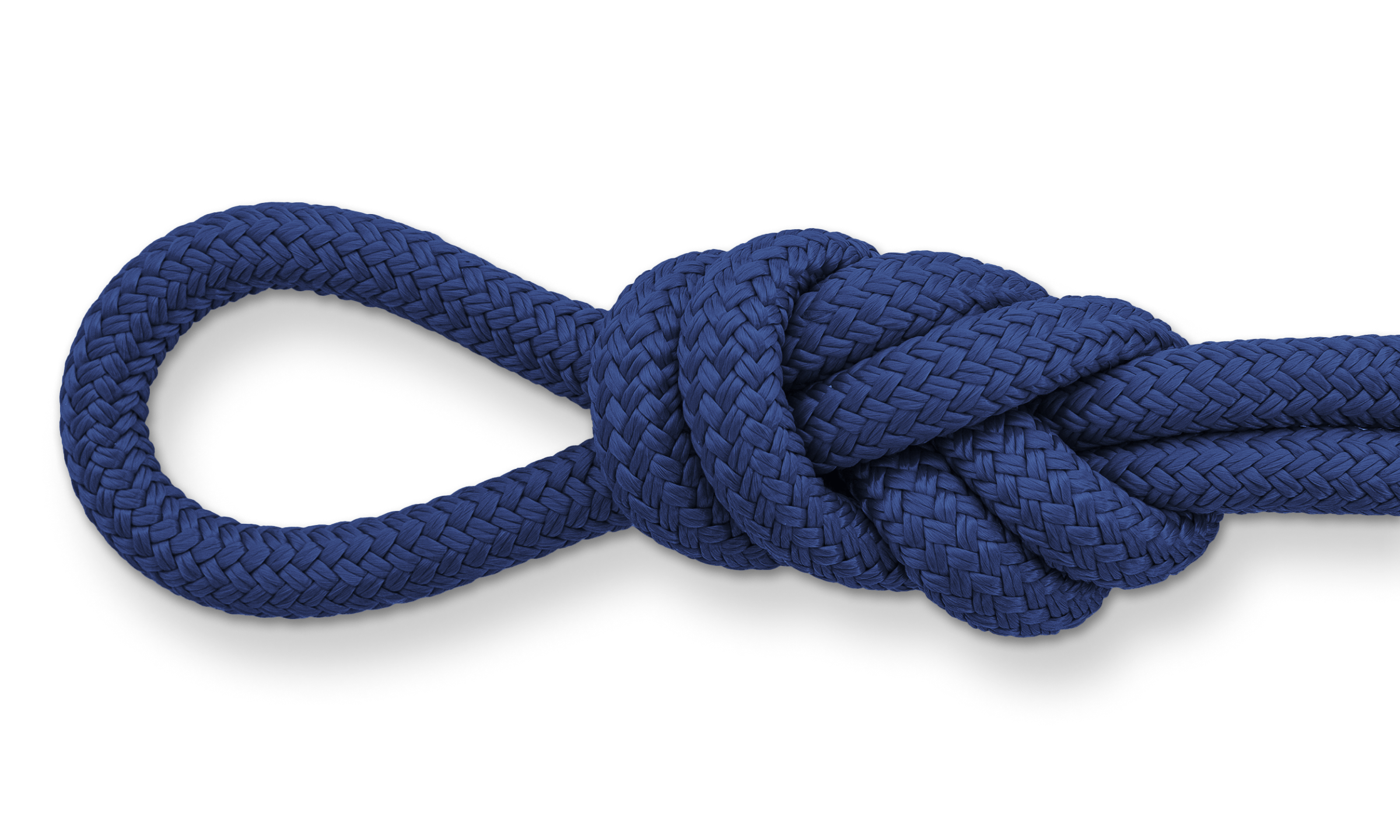 royal blue double braid nylon rope