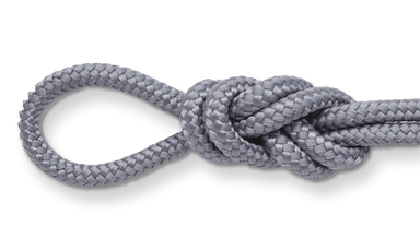 gray diamond braid polypro rope