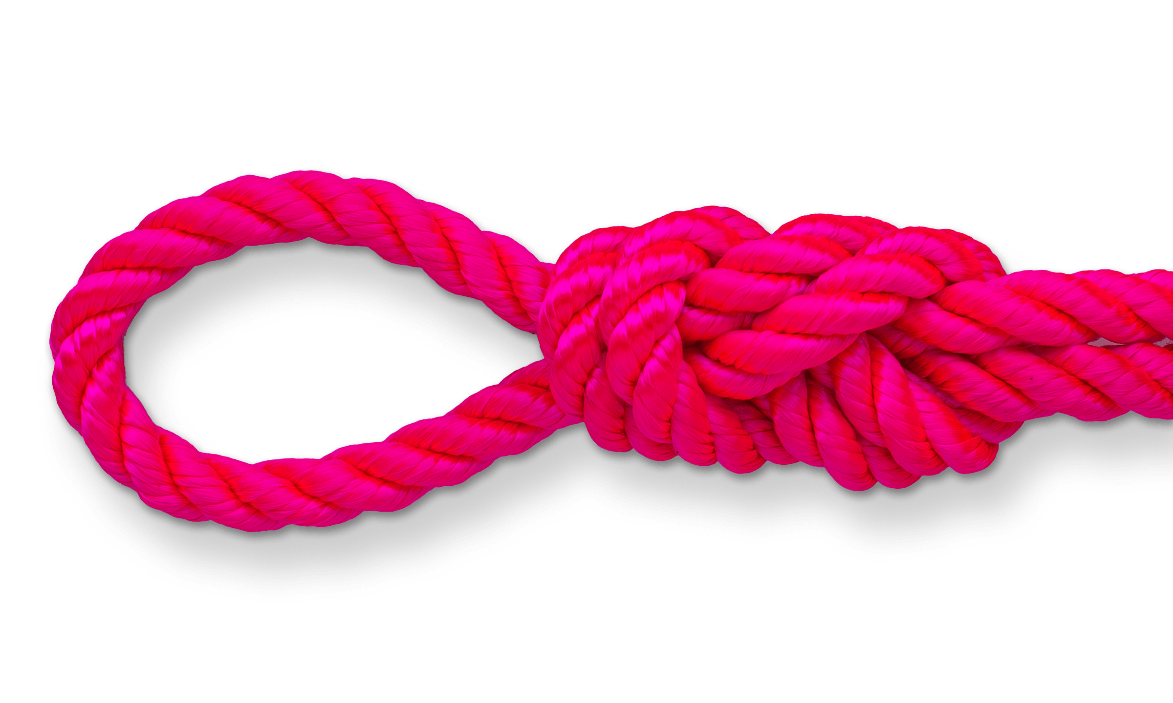 Neon Pink with Black X 1/8 inch Shock Cord - Spools