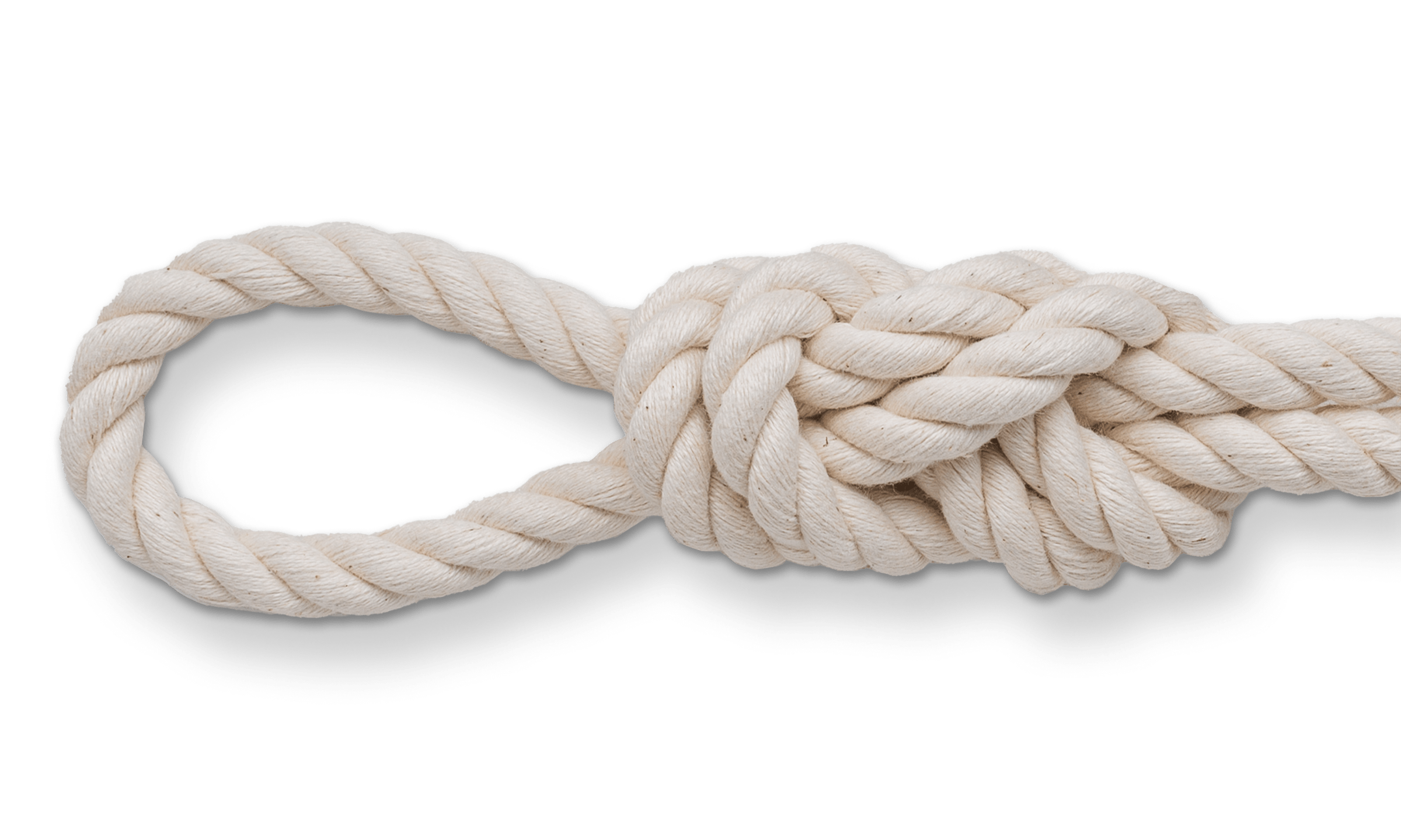 Natural Twisted Cotton Rope - Soft But Strong - Assorted Colors - 1/2 inch Diameter (Blue, 100 Feet)
