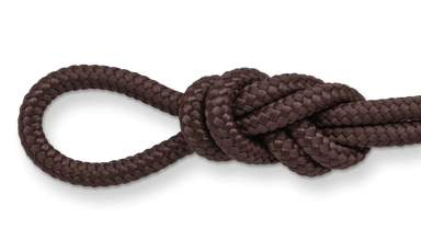 brown diamond braid polypro rope