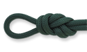 hunter green double braid nylon rope