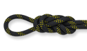 km iii max static rope black and yellow