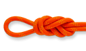 km iii max static rope orange and yellow