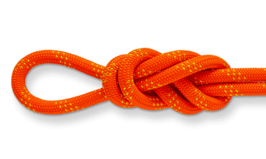 km iii max static rope orange and yellow