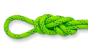 neon green km iii static rope