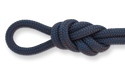 navy double braid nylon rope