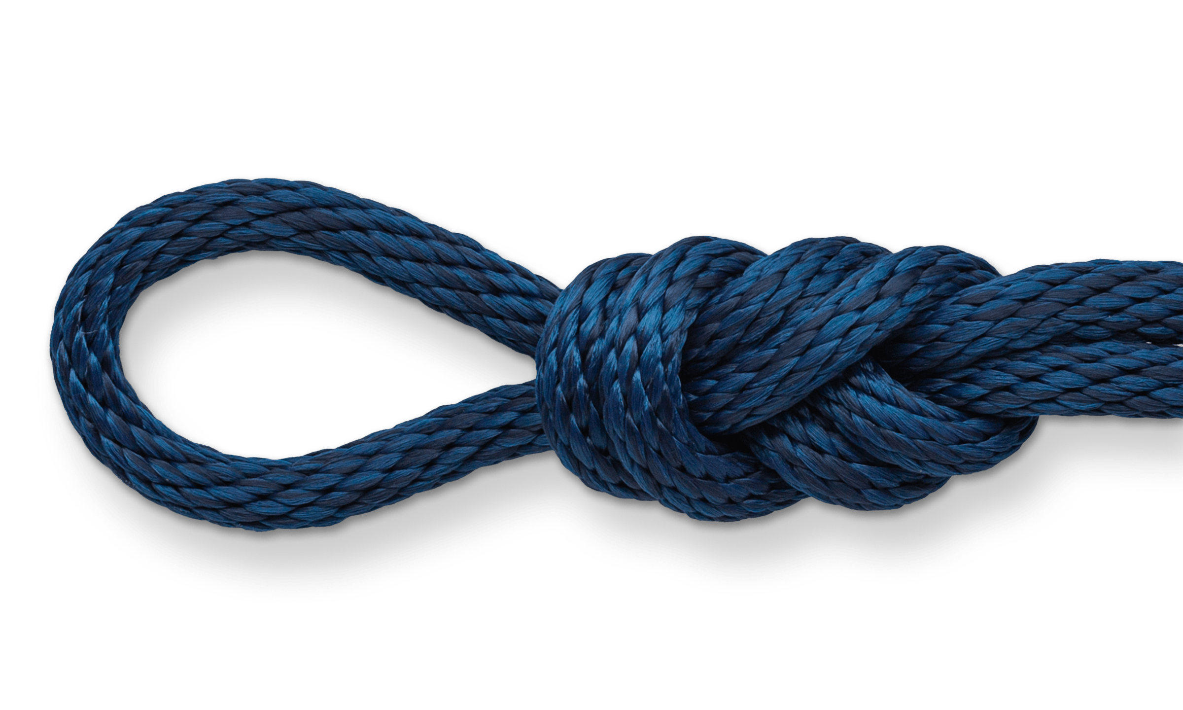 Hyper Tough Item# BWSBP850W-P-HT, Polypropylene Solid Braid Rope, Blue and  White, 3/8 x 50', 1 Each