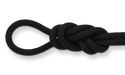8mm Nylon accessory cord black