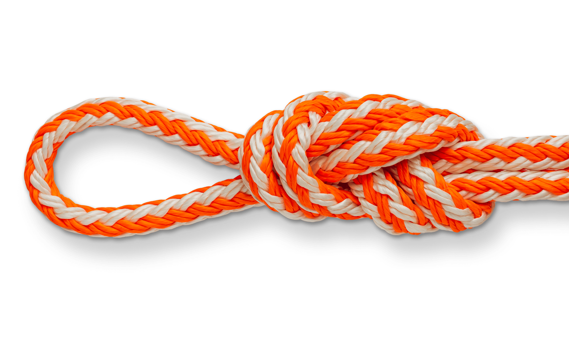 tRex Rigging Rope white and orange