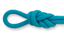 turquoise double braid nylon rope