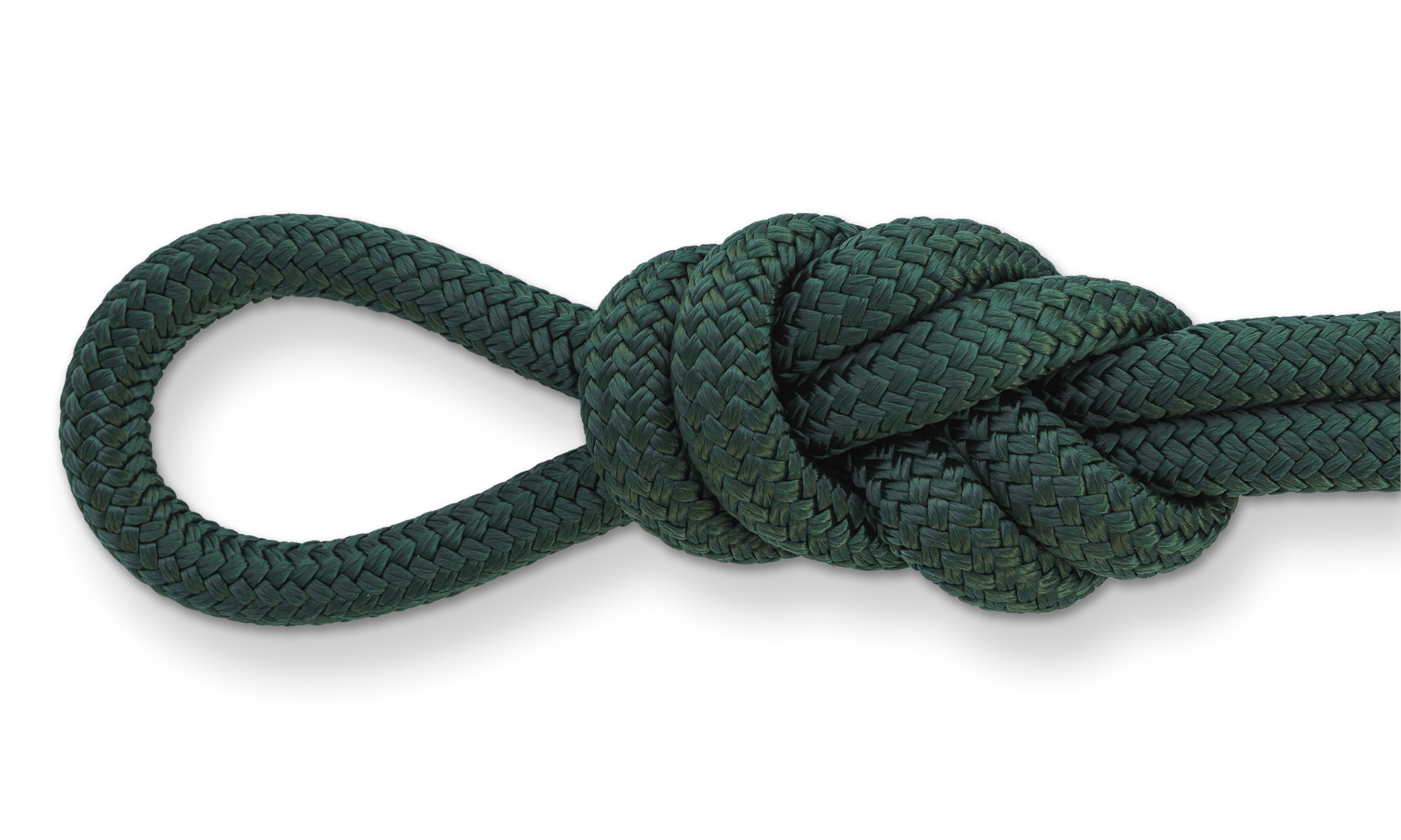 Bulk Rope Dark Green Nylon D-Braid