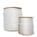 3-Strand Twisted White Polyester Rope