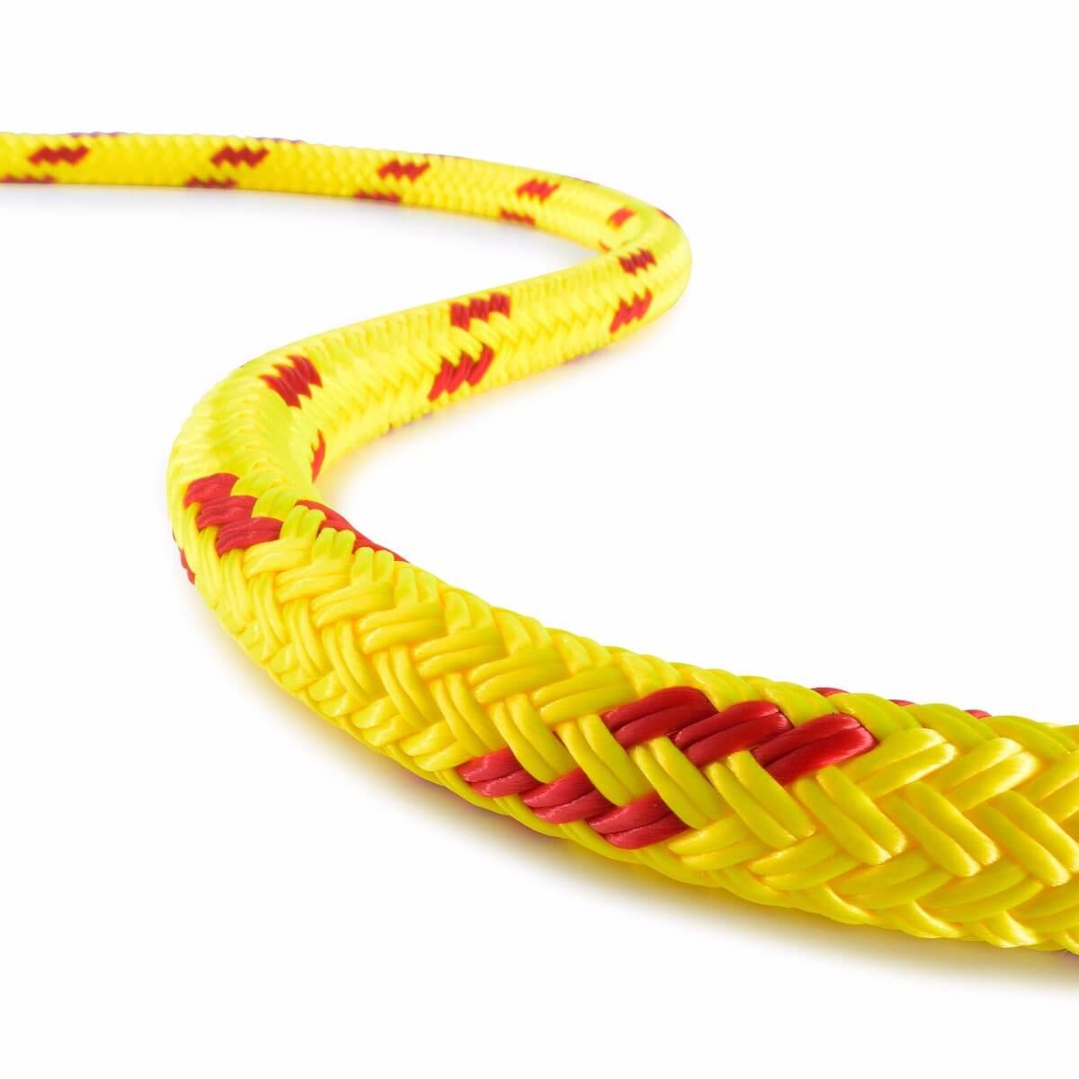 Water Rescue Rope yellow and red
